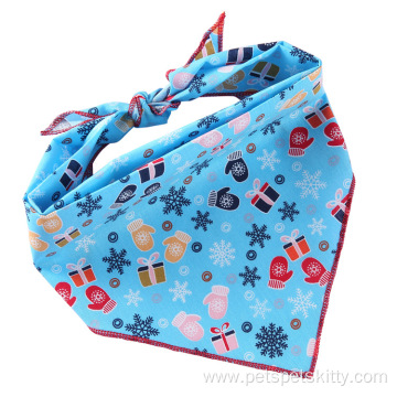 wholesale fashionable cute multi style cotton pet bandana